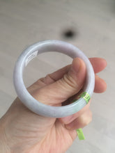 Load image into Gallery viewer, 51mm type A 100% natural certified green/purple/red jadeite jade bangle U80-0744((Clearance item with big defects)
