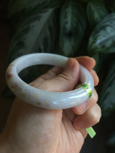 Load image into Gallery viewer, 56mm certificated Type A 100% Natural white/red/brown Jadeite Jade bangle AE24-5700
