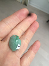 Load image into Gallery viewer, Type A 100% Natural sunny green/purple/white Jadeite Jade Peach Pendant AC-P
