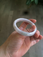 Load image into Gallery viewer, 53.7mm Certified Type A 100% Natural green/purple Jadeite Jade bangle AT25-1371
