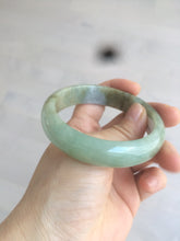 Load image into Gallery viewer, 56.8mm certified Type A 100% Natural green/brown/black Jadeite Jade bangle AR14-4311
