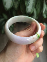 Load image into Gallery viewer, 59mm Certified 100% natural Type A green/orange/purple jadeite jade bangle AB60-5684
