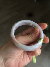 Load image into Gallery viewer, 51mm type A 100% natural certified green/purple/red jadeite jade bangle U80-0744((Clearance item with big defects)
