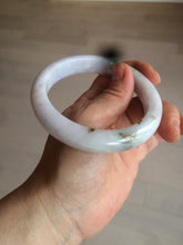 Load image into Gallery viewer, 59.7mm certified 100% Natural green/purple/white/brown jadeite Jade bangle J107-0542
