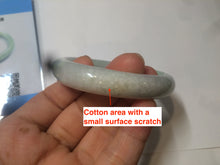 Load image into Gallery viewer, 50.1mm Certified Type A 100% Natural light green Jadeite Jade bangle Z115-6628
