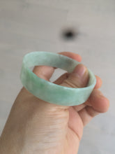 Load image into Gallery viewer, 54.3mm Certified Type A 100% Natural apple green thin jadeite jade bangle AQ47-8070
