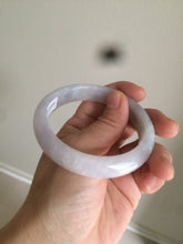 Load image into Gallery viewer, 56.2 mm certified Type A 100% Natural light green/yellow/purple Jadeite Jade bangle AD89-0367
