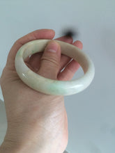 Load image into Gallery viewer, 58.3mm Type A 100% Natural sunny green/yellow Jadeite bangle AF75
