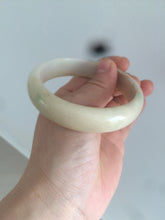 Load image into Gallery viewer, 58.3mm Type A 100% Natural sunny green/yellow Jadeite bangle AF75
