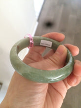 Load image into Gallery viewer, 56mm Certified Type A 100% Natural green/brown Jadeite Jade bangle B17-6727
