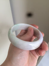 Load image into Gallery viewer, 59mm Certified 100% natural Type A green/orange/purple jadeite jade bangle AB60-5684
