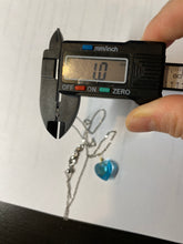 Load image into Gallery viewer, 1mm adjustable silver color stainless steel needle end necklace thin chains DIY supply XY5
