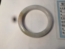 Load image into Gallery viewer, 52.6mm 100% natural certified green/white/yellow jadeite jade bangle W91-1957
