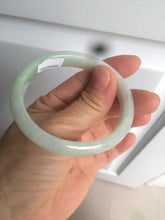 Load image into Gallery viewer, 50.1mm Certified Type A 100% Natural light green Jadeite Jade bangle Z115-6628
