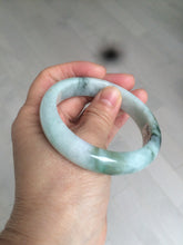 Load image into Gallery viewer, 55.6mm Certified type A 100% Natural green Jadeite bangle AD83-3514
