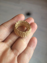 Load image into Gallery viewer, Fashion jewelry All new Stainless Steel Bird Nest band Ring size 8 1/2 FJ1
