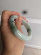 Load image into Gallery viewer, 55.6mm Certified type A 100% Natural green Jadeite bangle AD83-3514
