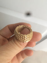 Load image into Gallery viewer, Fashion jewelry All new Stainless Steel Bird Nest band Ring size 8 1/2 FJ1
