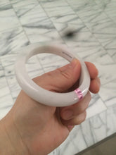 Load image into Gallery viewer, 58mm Certified Type A 100% Natural green/white Jadeite Jade bangle AB57-9281
