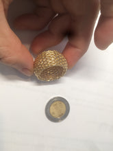 Load image into Gallery viewer, Fashion jewelry All new Stainless Steel Bird Nest band Ring size 8 1/2 FJ1
