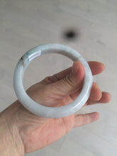 Load image into Gallery viewer, 61mm Certified Type A 100% Natural green/brown/white/purple early spring mountain forest series jadeite Jade bangle AR75-9952
