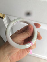 Load image into Gallery viewer, 56.9mm 100% natural Type A light green purple white jadeite jade bangle Y116-9294
