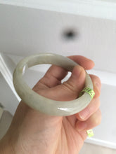 Load image into Gallery viewer, 54.7mm certified 100% natural type yellow/green jadeite jade bangle Z92-8520
