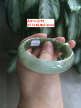 Load image into Gallery viewer, Sale! Certified type A 100% 55-61mm Natural green/white/purple Jadeite bangle group AG6
