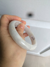 Load image into Gallery viewer, 59.4mm Certified 100% natural Type A light green/purple jadeite jade bangle AR34-6568
