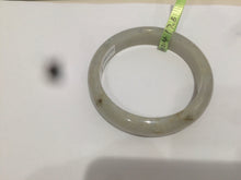 Load image into Gallery viewer, 54.7mm certified 100% natural type yellow/green jadeite jade bangle Z92-8520
