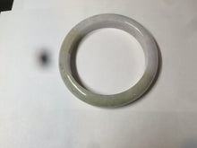 Load image into Gallery viewer, 56.5mm 100% natural certified green/white jadeite jade bangle AT39-8941
