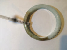 Load image into Gallery viewer, 58.5mm certificated Type A 100% Natural green/brown Jadeite Jade bangle AD60-0598
