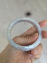 Load image into Gallery viewer, 58.8mm Certified type A 100% Natural light purple/white/orange Jadeite bangle G89-3054
