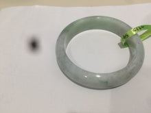 Load image into Gallery viewer, 54mm certified 100% natural type A green/white jadeite jade bangle AH29-4933
