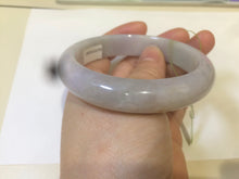 Load image into Gallery viewer, 58.8mm Certified type A 100% Natural light purple/white/orange Jadeite bangle G89-3054
