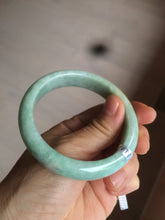 Load image into Gallery viewer, 55.8mm Certified type A 100% Natural green yellow Jadeite bangle Y121-2487

