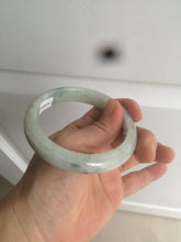 Load image into Gallery viewer, 58mm Certified Type A 100% Natural icy light green Jadeite Jade bangle C27-2362
