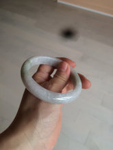 Load image into Gallery viewer, 56.5mm certified 100% natural type A green/white/light purple jadeite jade bangle AT50-7934
