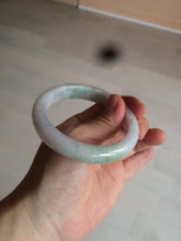 Load image into Gallery viewer, 56.5mm certified 100% natural type A green/white/light purple jadeite jade bangle AT50-7934
