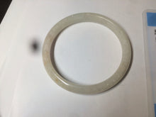Load image into Gallery viewer, 55.5 mm Certified type A 100% Natural beige/yellow/white Jadeite bangle S43-7293
