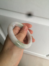 Load image into Gallery viewer, 56.5mm certified 100% natural type A green/white/light purple jadeite jade bangle AT50-7934
