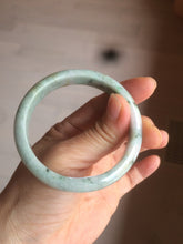 Load image into Gallery viewer, 53.1mm Certified type A 100% Natural green/purple/yellow Jadeite Jade bangle AQ10-9161
