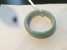 Load image into Gallery viewer, 55.4mm type A 100% Natural green Jadeite Jade bangle E67
