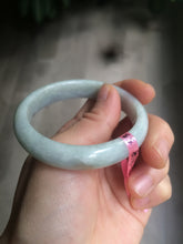 Load image into Gallery viewer, 51.5mm certified type A 100% Natural green/orange oval Jadeite Jade bangle W33-5428
