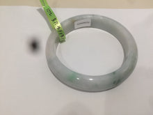 Load image into Gallery viewer, 57.5mm Certified Type A 100% Natural white/green/yellow Jadeite Jade bangle E54-0272
