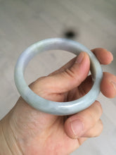 Load image into Gallery viewer, 58mm certified type A 100% Natural green purple yellow jadeite jade bangle A82-2825
