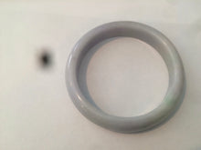 Load image into Gallery viewer, 53.2mm 100% natural type A certified light green/purple jadeite jade bangle AQ4-0733
