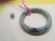 Load image into Gallery viewer, 55.2mm Certified Type A 100% Natural green Jadeite Jade bangle B63-5265
