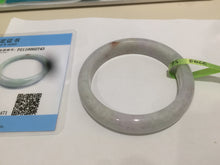 Load image into Gallery viewer, 56mm Certified Type A 100% Natural green/purple/red (福禄寿) Jadeite Jade bangle L118-2743
