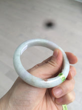 Load image into Gallery viewer, 56mm Certified Type A 100% Natural green/purple/red (福禄寿) Jadeite Jade bangle L118-2743
